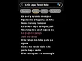 Lirik Lagu Terek Bale# #karaoke #liriklagu