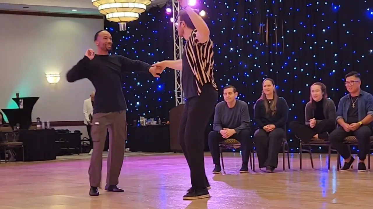 "Just My Imagination"Keerigan Rudd&Deon Harrell -2nd place-All-stars SS Finals SwingCouverNYE 23/24