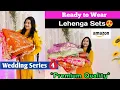 Amazon Wedding Must Have Lehenga Sets under Budget Readymade Partywear Lehenga Sets Amazon Haul