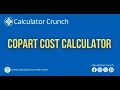 Copart cost calculator