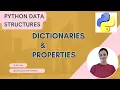 4 Python Dictionary Explained for Beginners Dictionary Properties Methods Operations