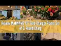Review MAONAME 13 Gold Charger Plates Set of 6 Round Chargers for Dinner Plates Plate Chargers wi