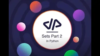 Set part 2 Add Items To Set Loop in set Update Items In Set and Remove Items from the Set