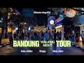 4K | Bandung Night Walk: Iconic Jalan Asia Afrika, New Braga Vibes \u0026 Alun-Alun Bandung