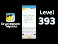 Cryptogram Tripledot Level 393 Answer SolutionGuruji