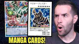Konami s New MANGA CARDS Cards Are INSANE Original Artwork Collection
