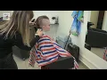 2025-32 Valerie - long hair buzzed to mohawk