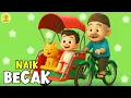 Lagu Lagu Anak Anak - NAIK BECAK - Lagu Anak \u0026 Balita Paling Viral Terbaru 2025