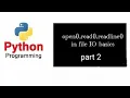 open read readline python tutorial in tamil Lets - learn
