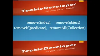 10 Remove RemoveAll RemoveIf in ArrayList