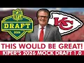 Mel Kiper 2026 NFL Mock Draft Kansas City Chiefs Select WHO At Chiefs Draft