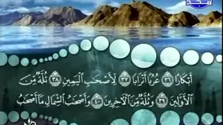 سورة الواقعة كاملة ترتيل الشيخ محمد صديق المنشاوي من قناة المجد للقرآن الكريم 