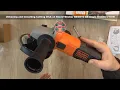 Unboxing and Installing Cutting Disk on Black Decker BEG010 Angle Grinder 710 W - Bob The Tool Man