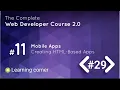 Web development HTML5 mobile app development