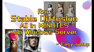 Run Stable Diffusion AUTOMATIC1111 in 3 Mins on Windows Server