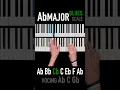 Blues Ab major scale Easy