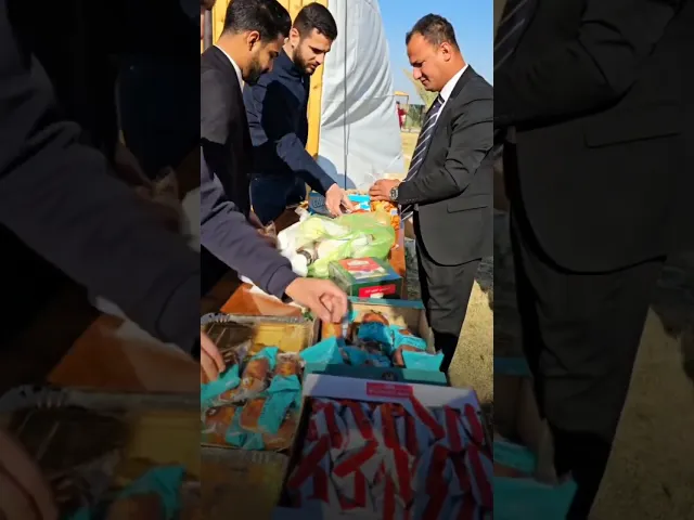 ⁣جانب من افتتاح مهرجان (الخيمة المهدوية) التاسع