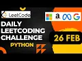 Daily Leetcode Challenge FEB 26 Python Maximum Absolute Sum of Any Subarray