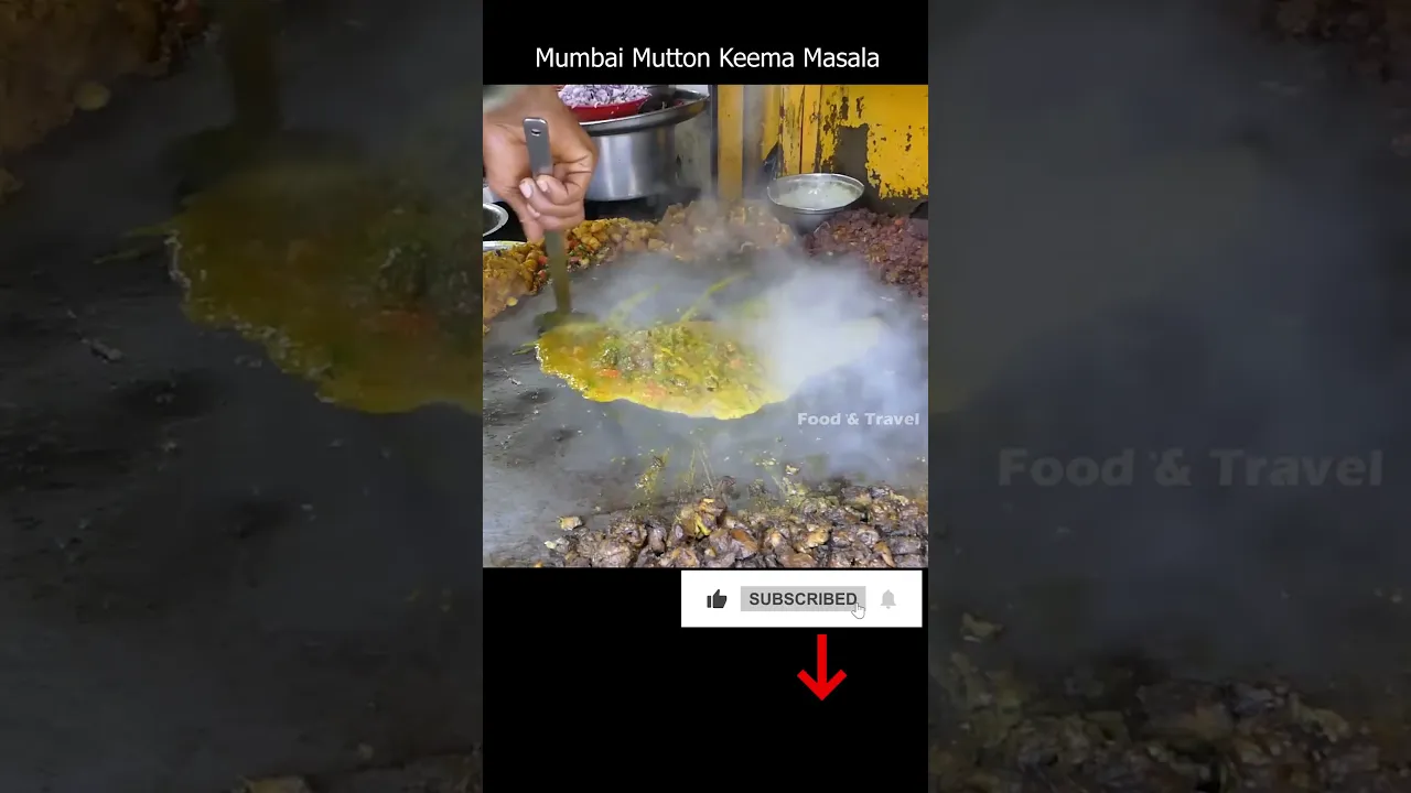 Mumbai Mutton Keema Masala   Mumbai Street Food