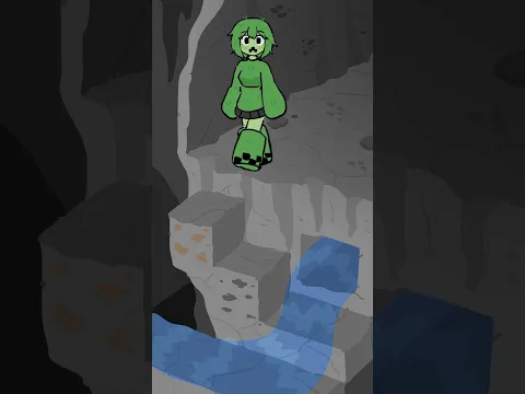 how minecraft mobs be like when they see you