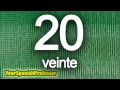 Crash Course Module 1 Spanish Numbers 1-20