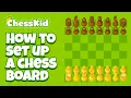 How to Set Up a Chess Board Chess Rules For Beginners ChessKid