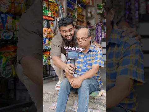 Sharma ji vs Handheld Printer!