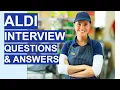 ALDI Interview Questions Answers 5 TOP TIPS Questions and Answers