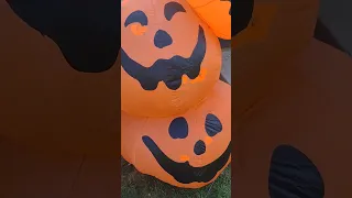8 Ft Gemmy Pumpkin Inflatable From 2008  8 Ft Gemmy Pumpkin Inflatable From 2008