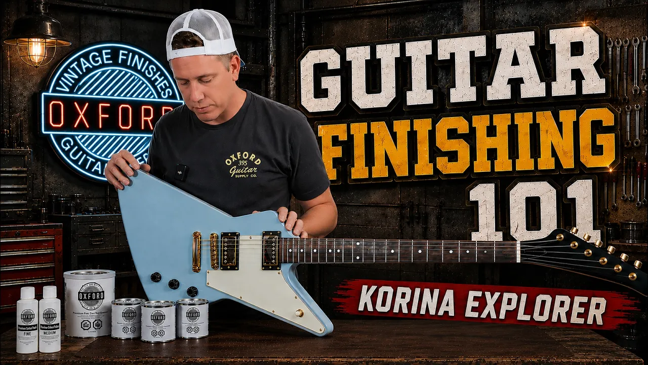 Nitrocellulose Lacquer | Guitar Paint | Oxford Guitar Supply