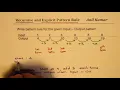 Recursive and Explicit Pattern Rules for Linear Input Output Relation with Common Difference
