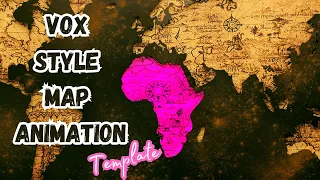 Filmora Template - Vox Map Animation Part 3