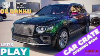 Bentley Crate Opening BGMI 3.1 Update || Bentley Speed Drift Crate || #ogdakkuislive #livegaming