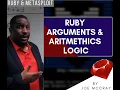 Ruby and Metasploit Tutorial Arguments Arithmetic Logic