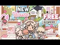 NEW UPDATE FREE HOUSE For Family Aesthetic Toca Boca Life House Ideas House Design New Furniture