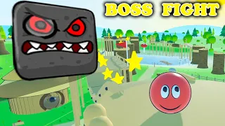 i played Red Ball 3D BOSS fight