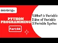 Part 4 Python Malayalam Tutorial For Beginners Python Coding Challenge Aamil world
