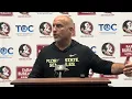 FSU Football Special teams coordinator Adam Scheier in-depth on his group