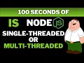 Is NodeJS Single threaded or Multi-threaded