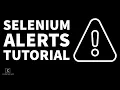 How to Handle Pop-up Alerts Tutorial Selenium Java