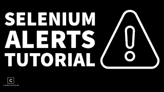 How to Handle Pop-up Alerts Tutorial Selenium Java