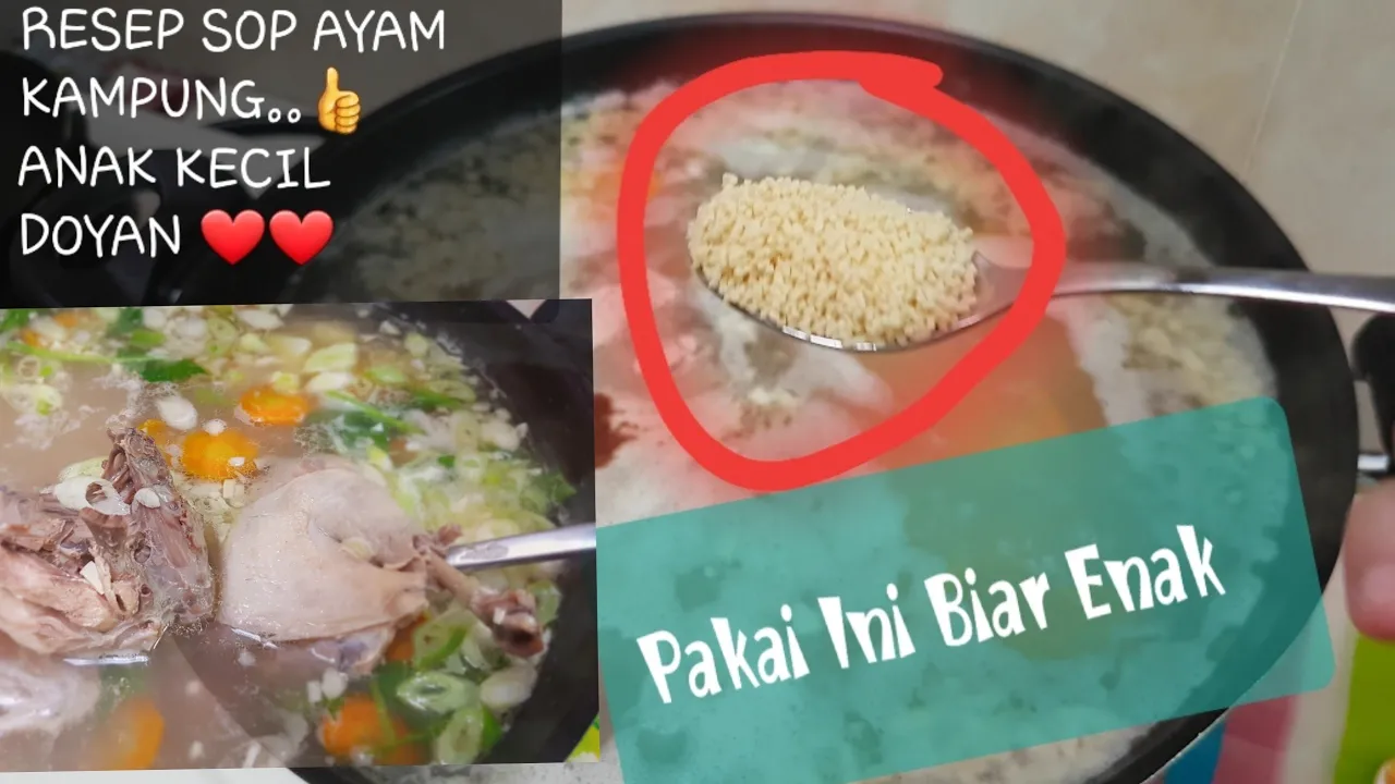 Resep Sup Ayam | Cara membuat Sop Ayam