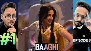 baaghi episode 03 part 01 reaction emotional story deepens u0026 powerful moments hunny bhatia
