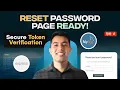 Reset Password Page Setup Secure Token Verification Part 5 Express js