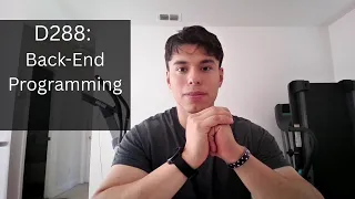 WGU D288 Back-End Programming Review