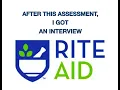 RITE AID Cashier Assessment COMPETENCY ASSESSMENT My Answers