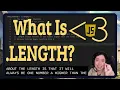 What is LENGTH String Property JavaScript in LESS-THAN 3 Minutes Beginner JavaScript Series