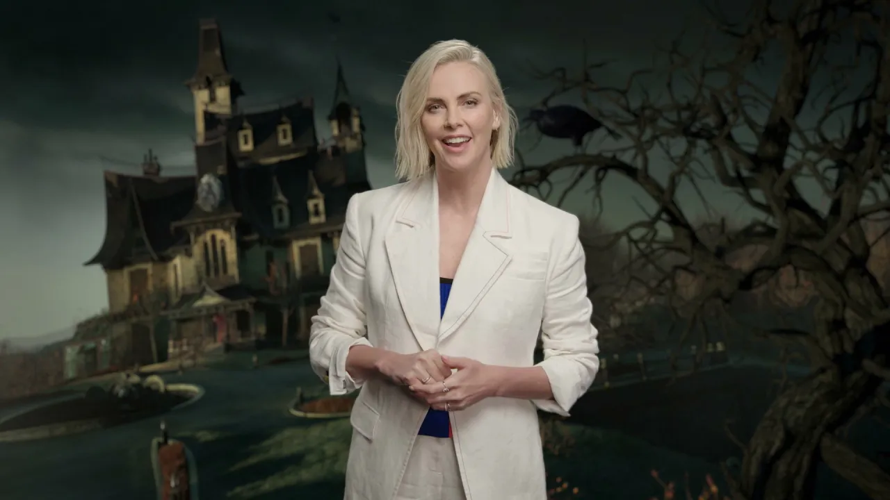 THE ADDAMS FAMILY 2 - Charlize Theron Greeting