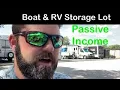 Boat RV Storage Lot Rentals for Passive Income