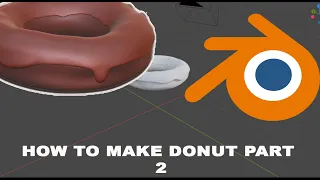 How to make a Donut Part 2 Blender Beginner Tutorial